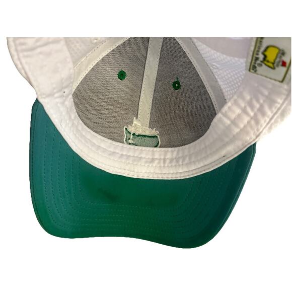 Masters Golf Green/White Mesh Performance Americn Needle Hat Augusta National - Picture 10 of 11